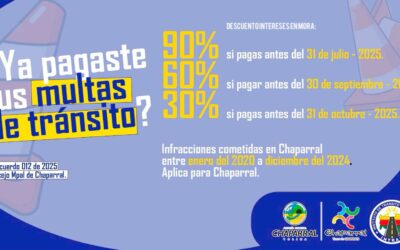 Descuentos en Multas